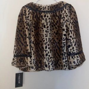 Faux Fur Mini Jacket